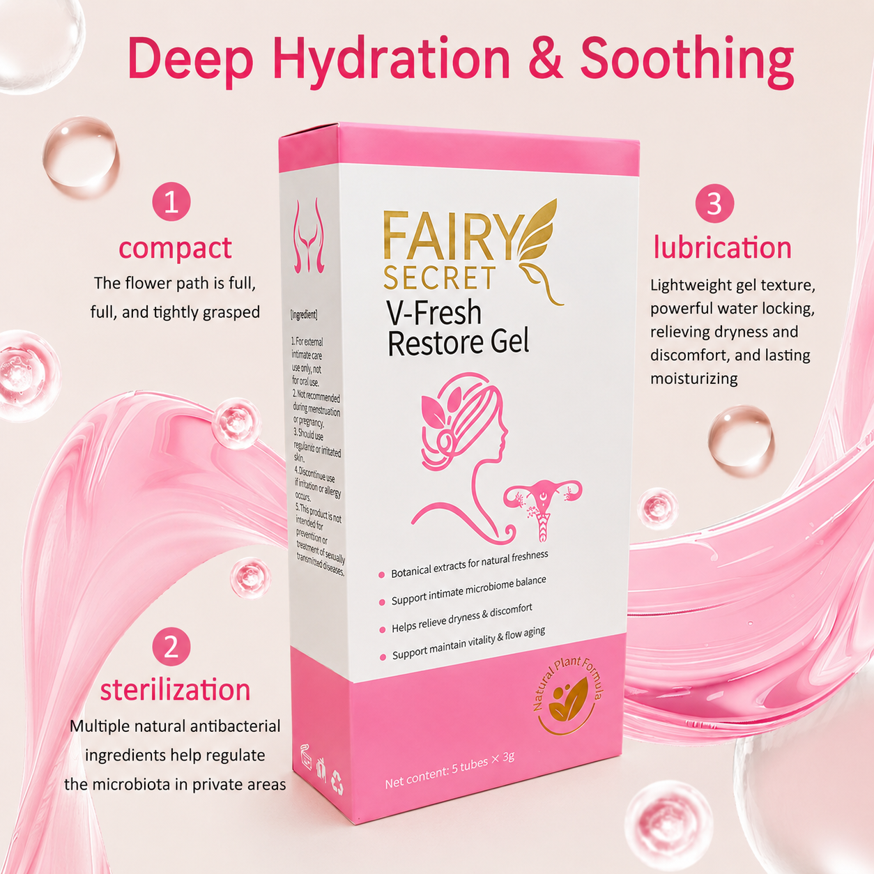 FairySecret® V-Fresh Gel Restaurador