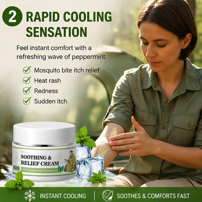 Umex Soothing & Relief Cream with Honeysuckle & Peppermint 30g 100% Natural Plant