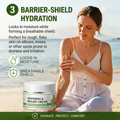Umex Soothing & Relief Cream with Honeysuckle & Peppermint 30g 100% Natural Plant