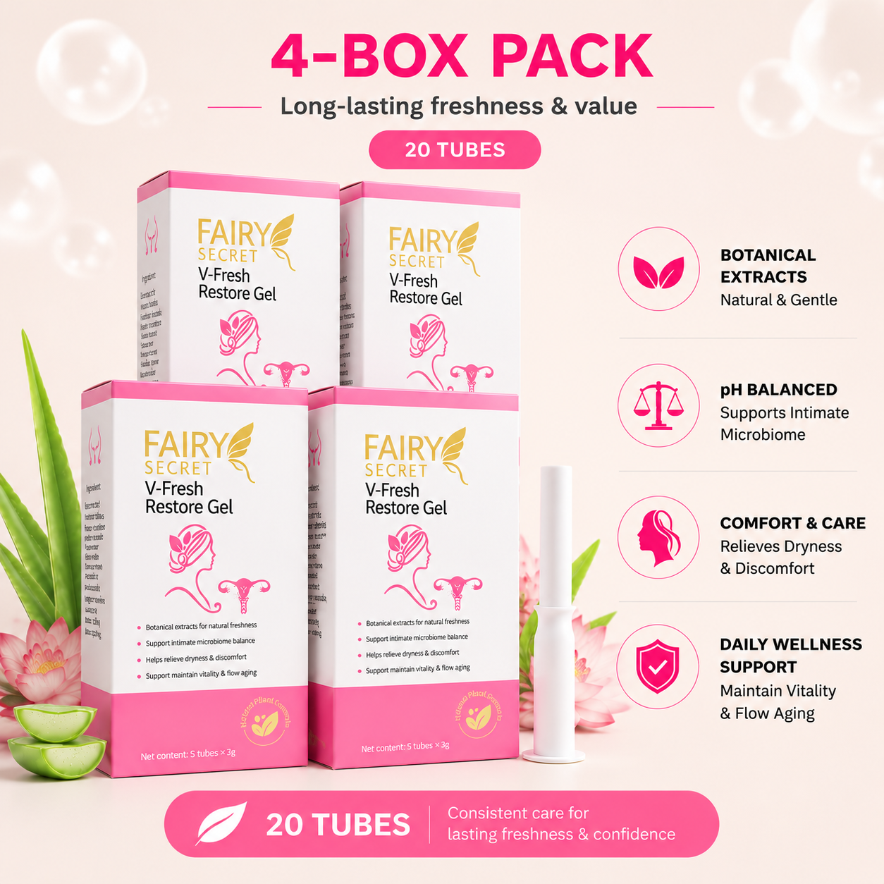 FairySecret® V-Fresh Gel Restaurador