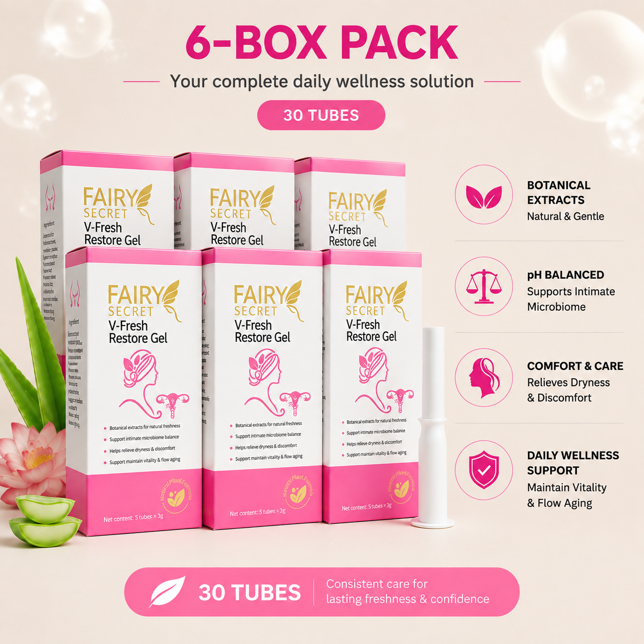 FairySecret® V-Fresh Gel Restaurador